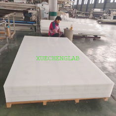 China 10mm Thick Porcelain White Polypropylene Board for PP Lab Furniture Use supplier
