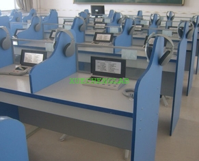 الصين مدرسة التدريس Funiture الوسائط المتعددة طاولة الفصل الدراسي مكتب الطالب مختبر الكلام المزود
